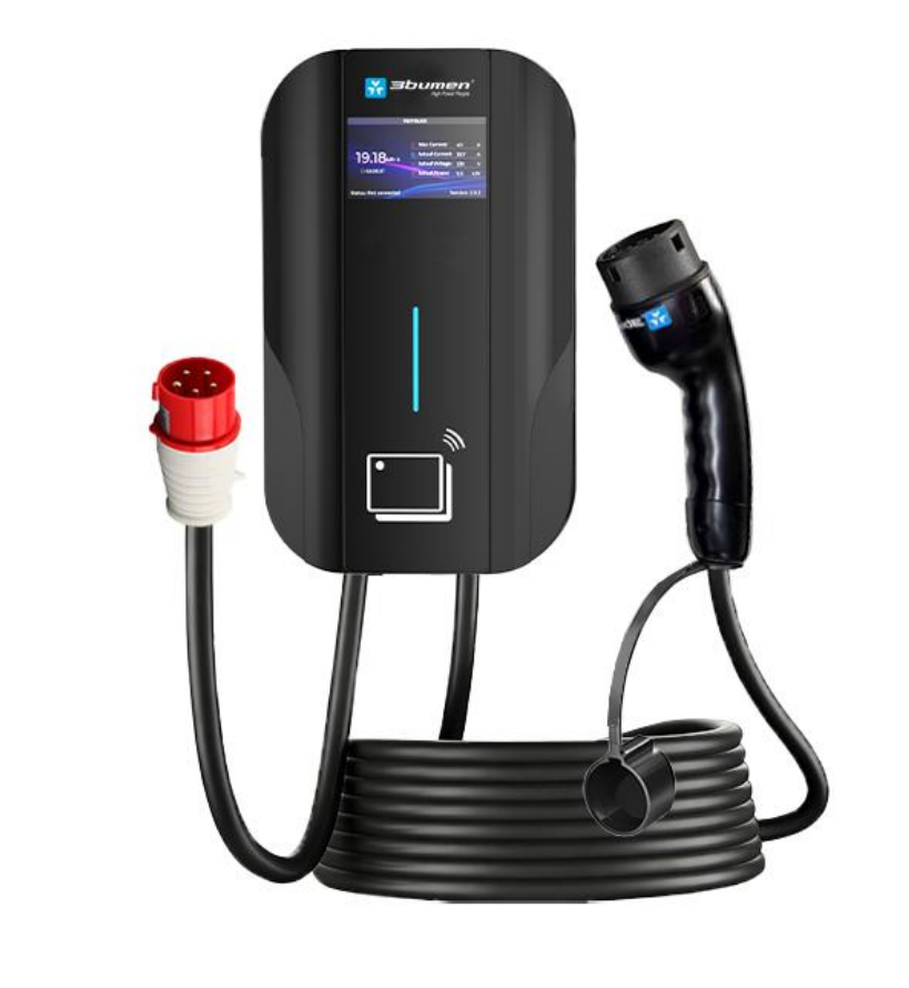 WALL BOX CAR CHARGER OCPP  11KW BLACK